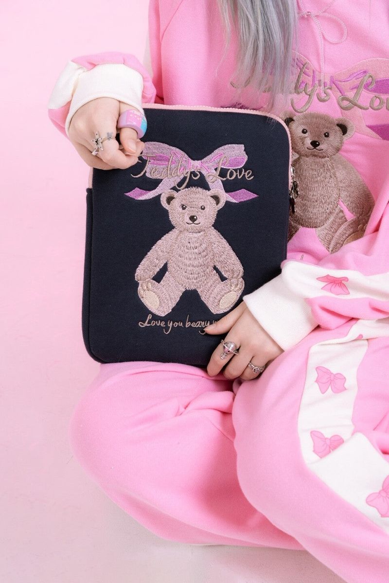 Teddys IPAD/LAPTOP Pouch 15 inch (NAVY)