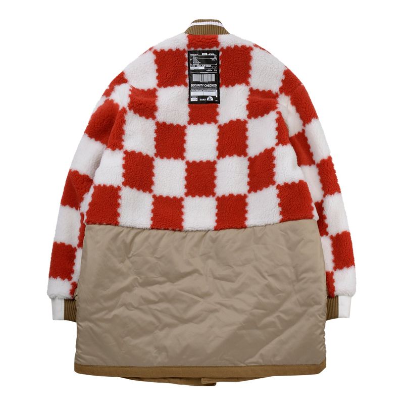 Reversible Wool-Blend Varsity Coat
