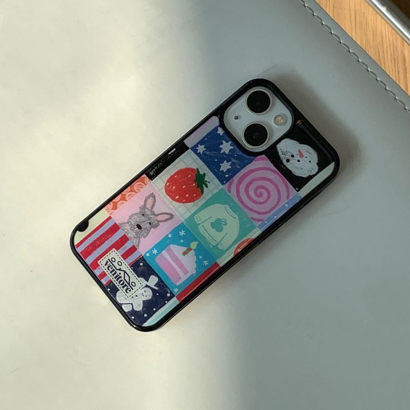 [MADE][Epoxy Bumper Case] Winter Mellow Patch Case (TYPE 1)