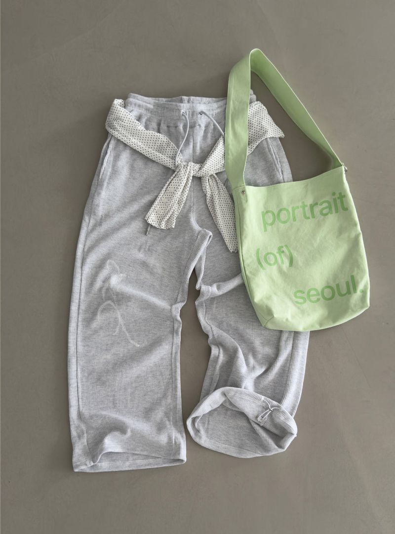 portraitseoul（ポートレイソウル）の「オーキッド ワッフル ジョガーパンツ (Tenta Tumble Washed)（パンツ）」