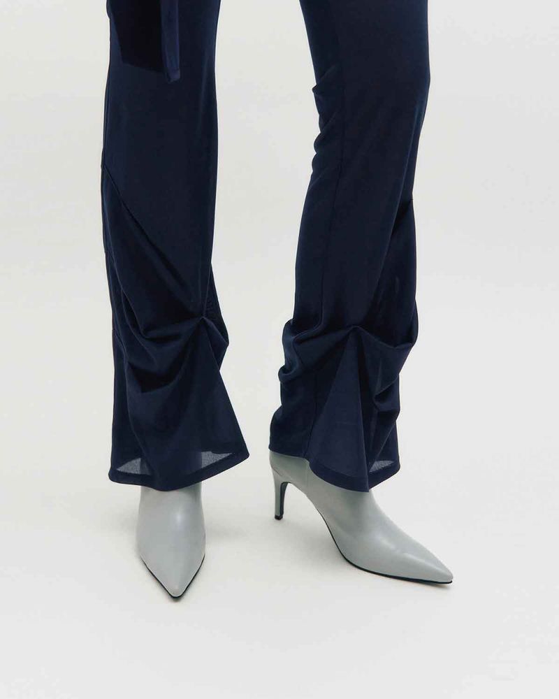 Sheer Layering Pants _ BLACK