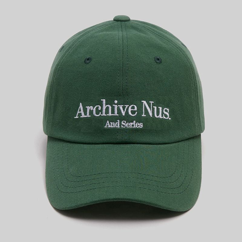 HUKE（フック）の「Nus. アーチボールキャップ（グリーン）（帽子）」