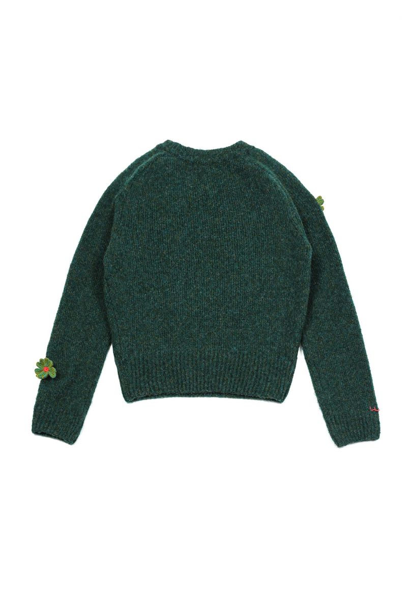 Tommy Flower Knit [Green]