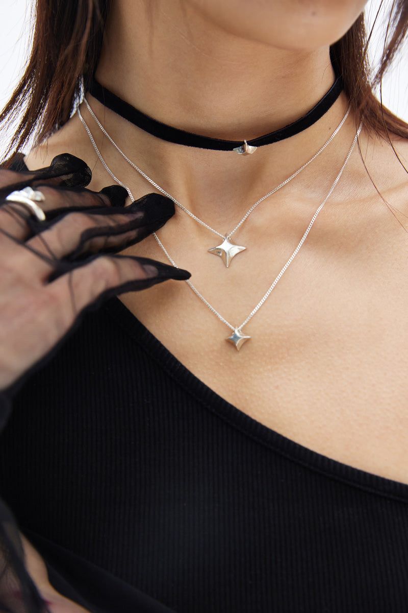 SHINE SINGLE NECKLACE (L)
