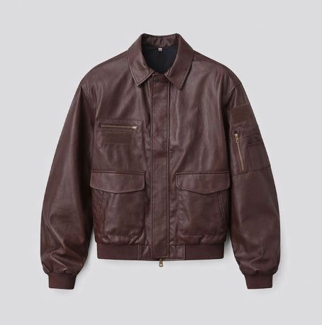 Salty Vintage Leather Jacket