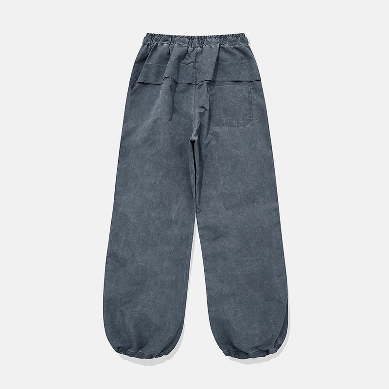 Pigment nylon pants / Dark blue