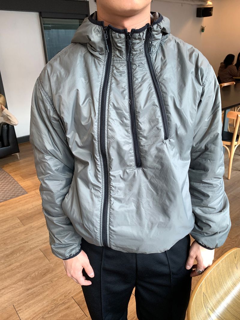 Triple hood jumper