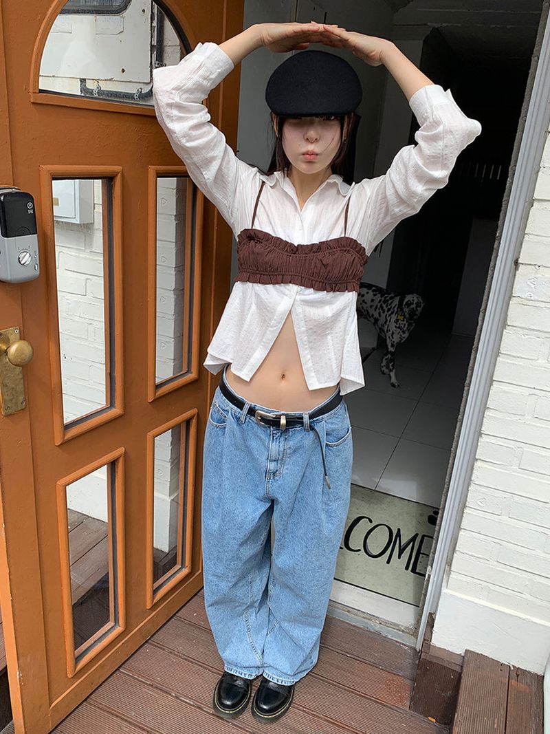 FORMAL PINTUCK JEANS