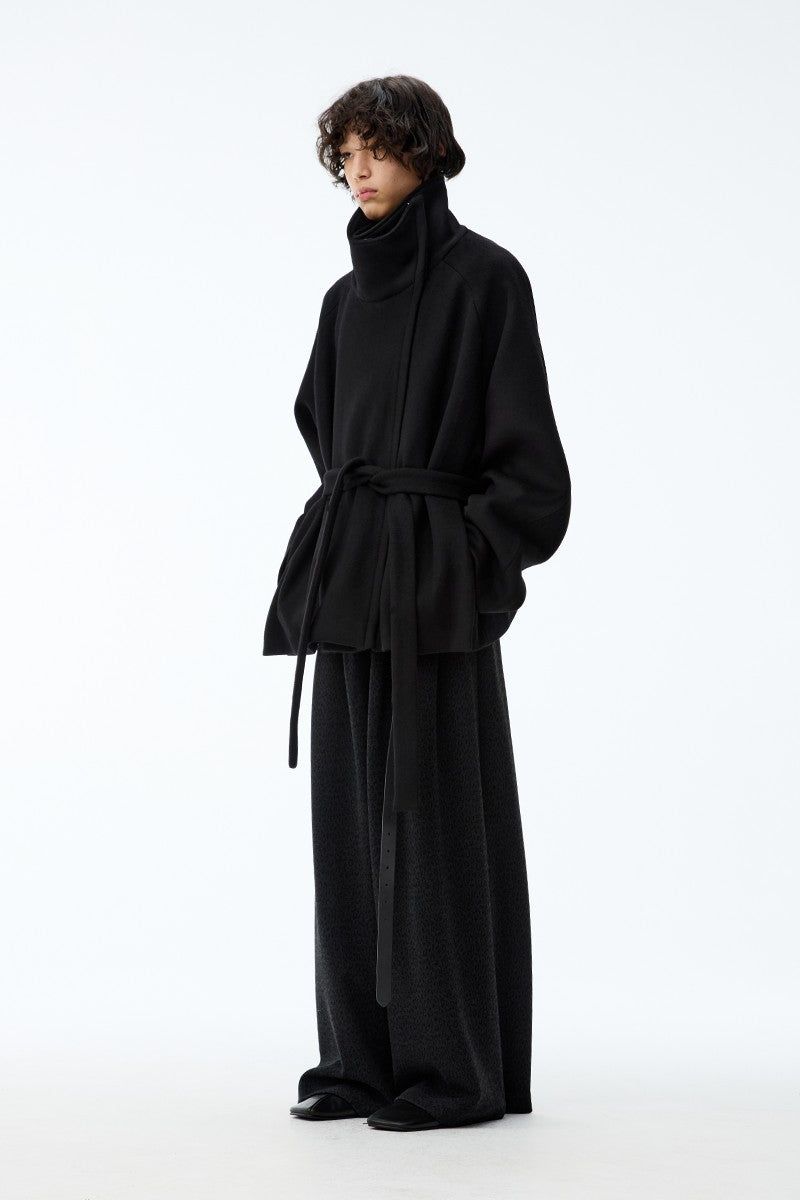 Asymmetric Zip Coat
