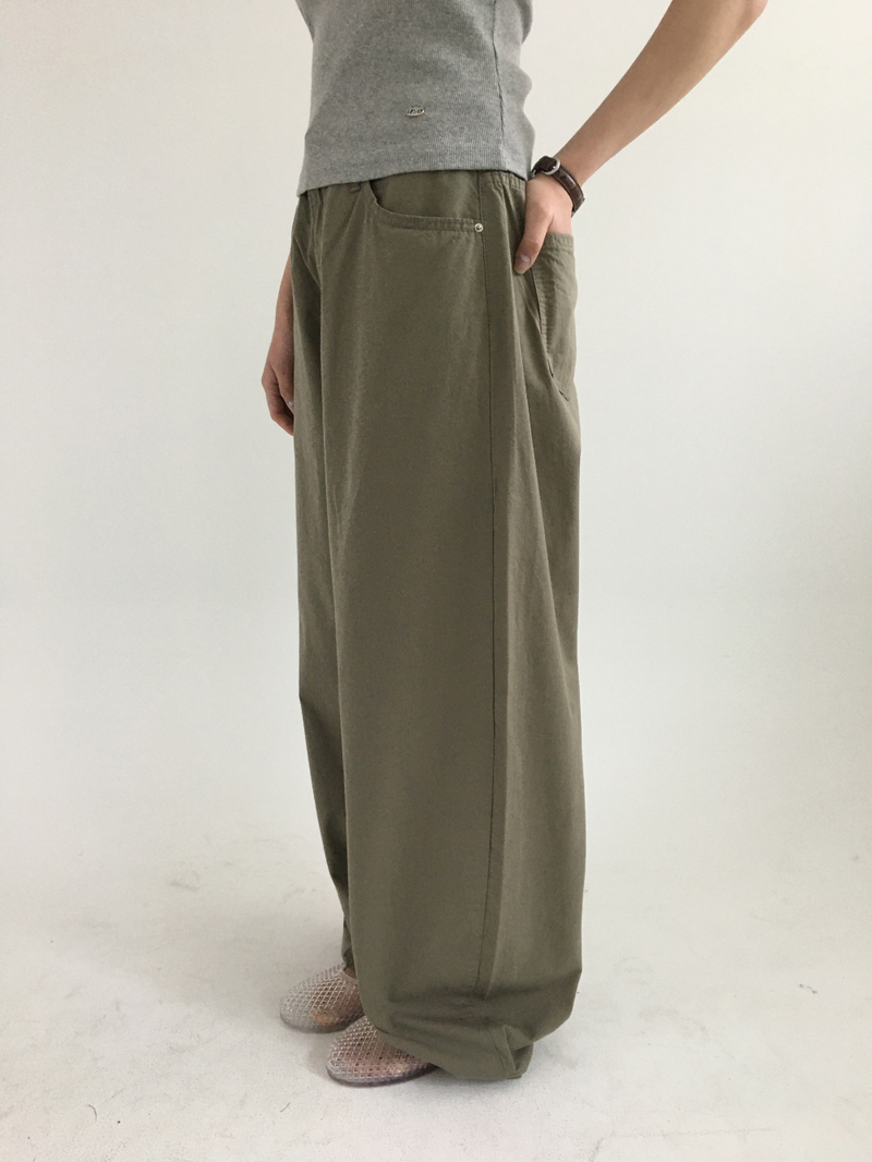 Dune Half Elastic Pants (3color)