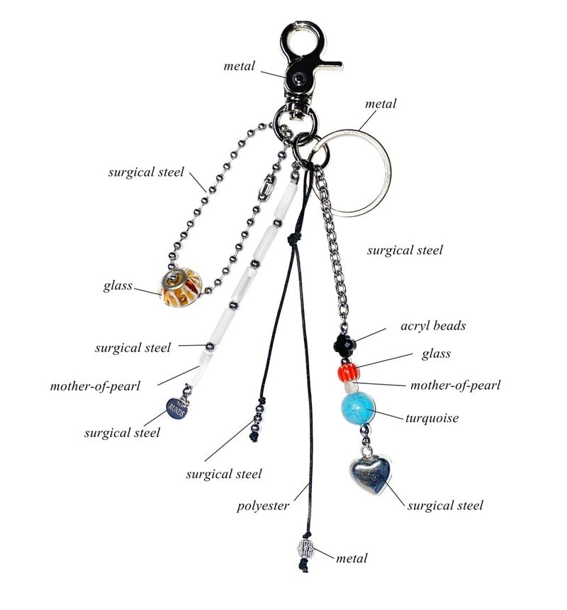heart keyring
