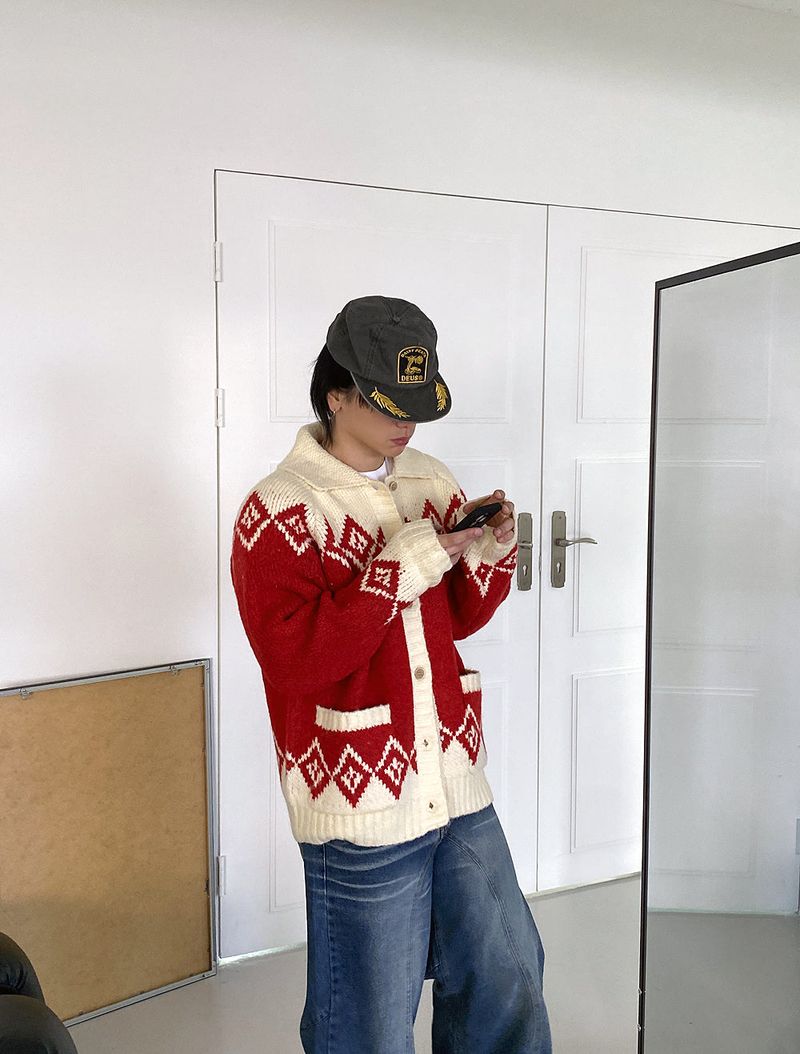 No.1015 N collar KNIT CD (3color)