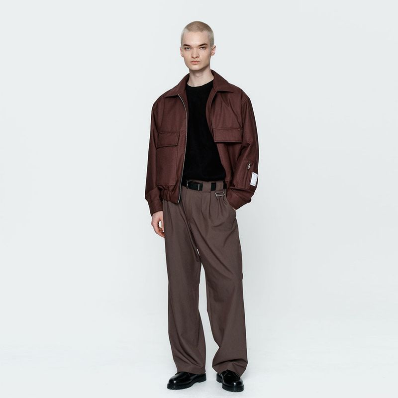 Out Pocket Flying Jacket Brown