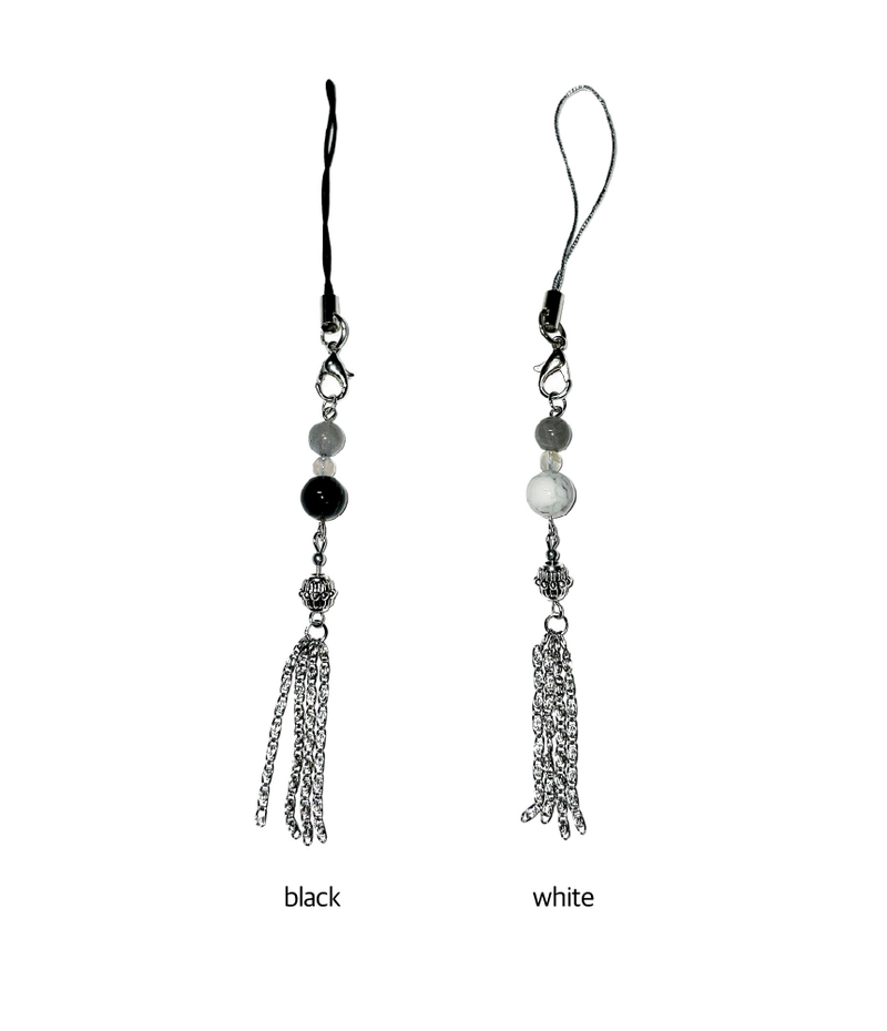 [MADE] chain tassel keyring (2color)