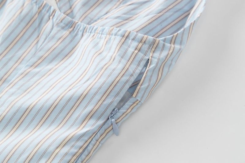 Celia Stripe Halter Top