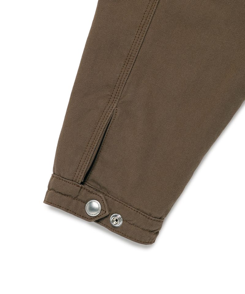 WASHED PATCHWORK JACKET BROWN(CV2EFUB931A)