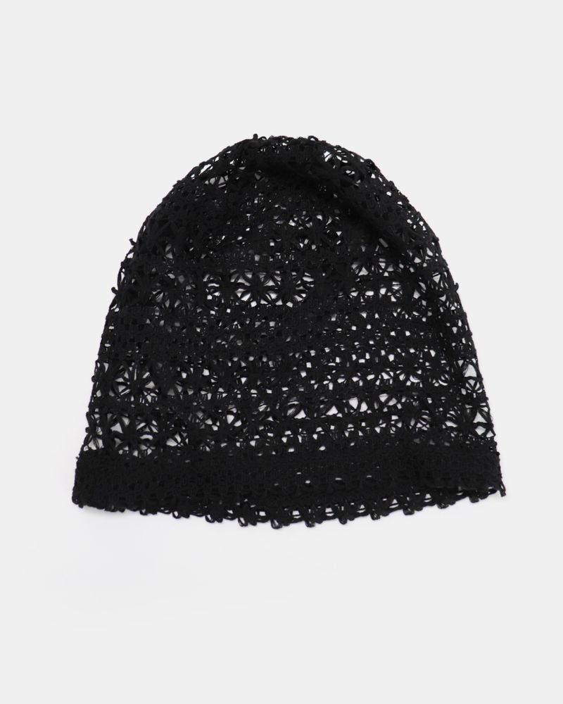 Malty stripe punching net see-through bini
