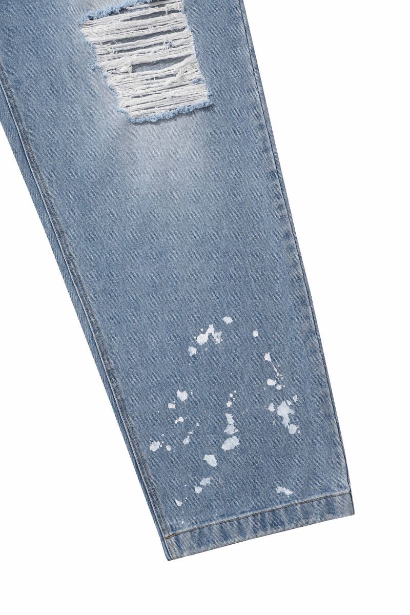AB X WIND AND SEA DENIM PANTS (LIGHT BLUE)