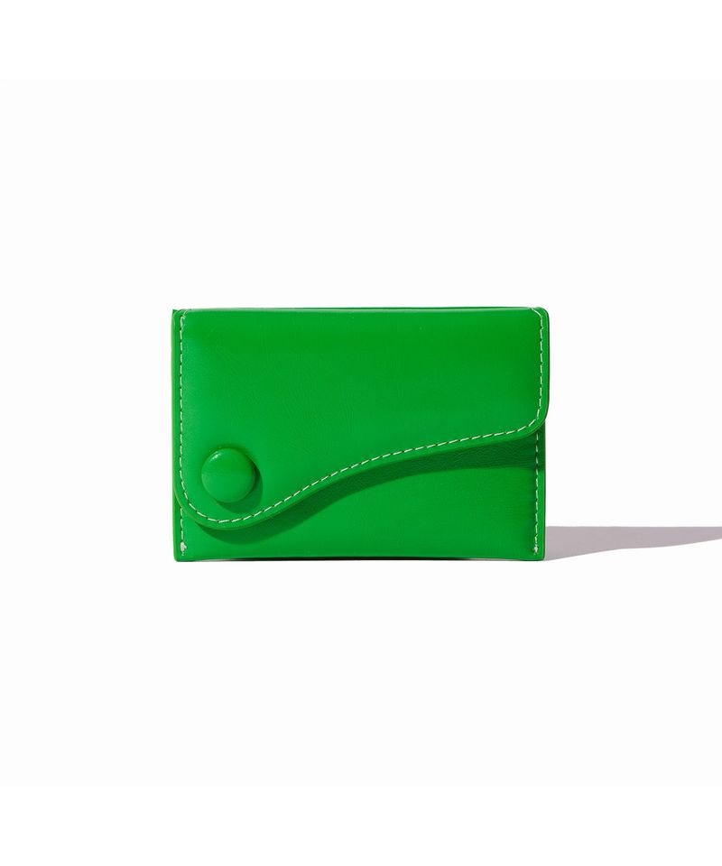 DOT Saddle Slim mini Card Wallets green