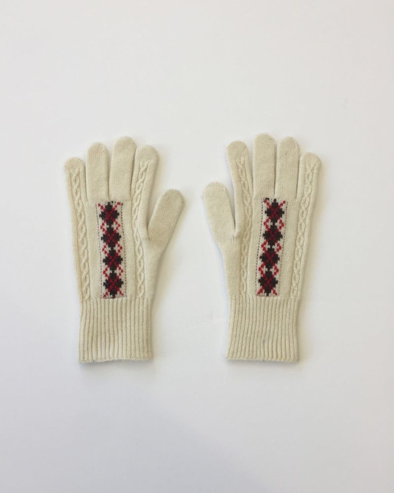 Lette Argyle Gloves (6 Colors)