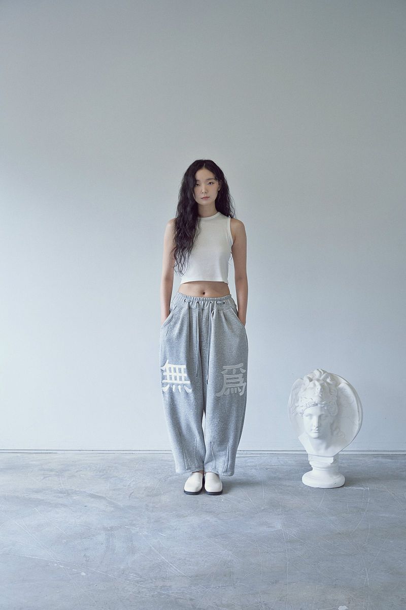 FOG JACQUARD MU-WI SWEAT PANTS (Gray)