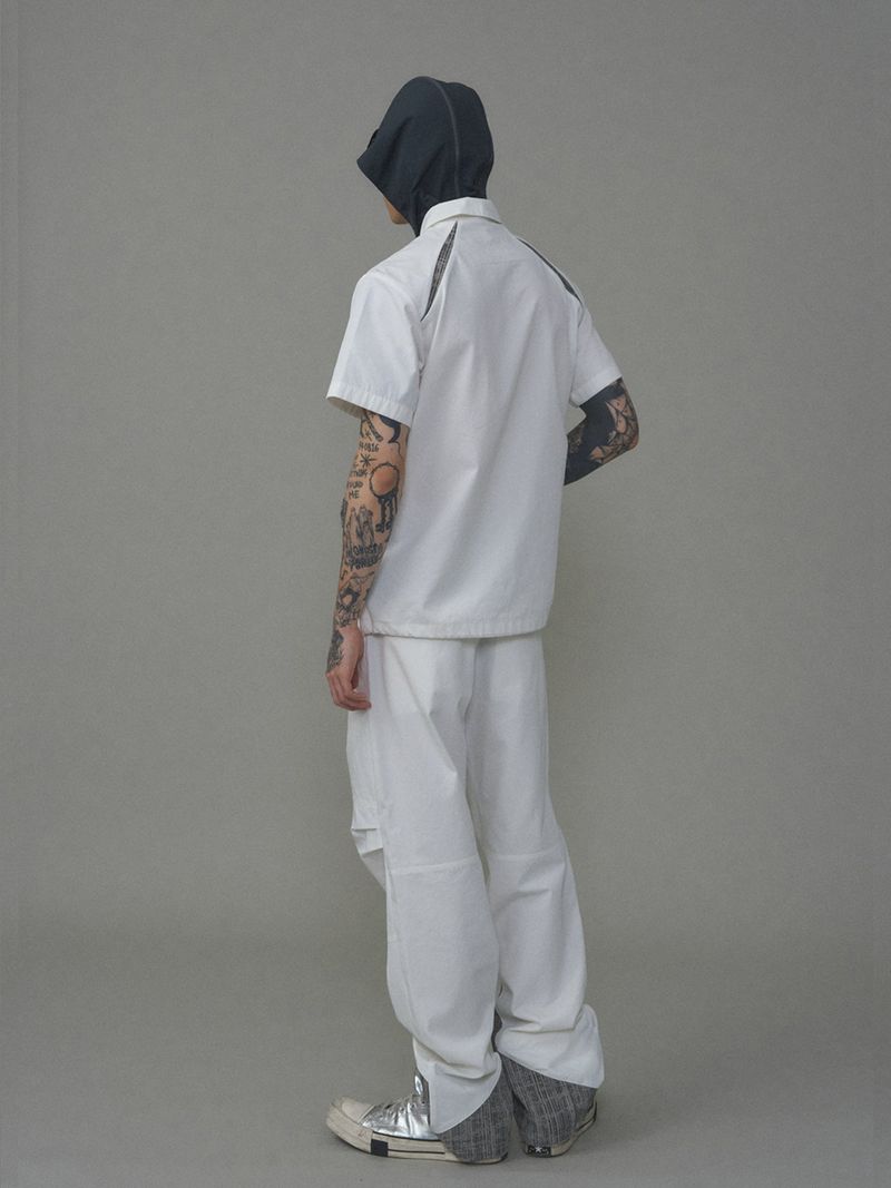  2WAY 01 REVERSIBLE HOOD JAKET WHITE