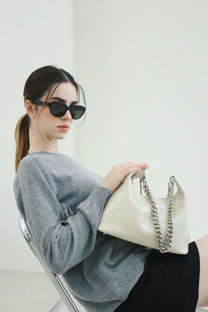 BOLD CHAIN CITY BAG_3COLORS