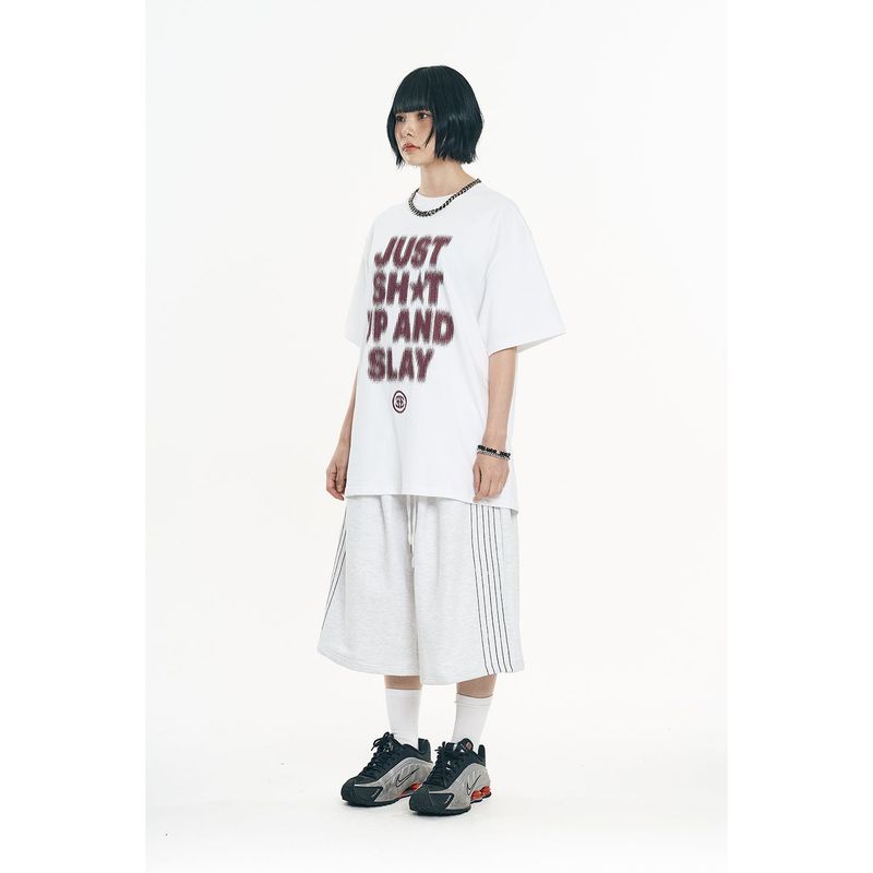 Kandi Blur Short Sleeve - White