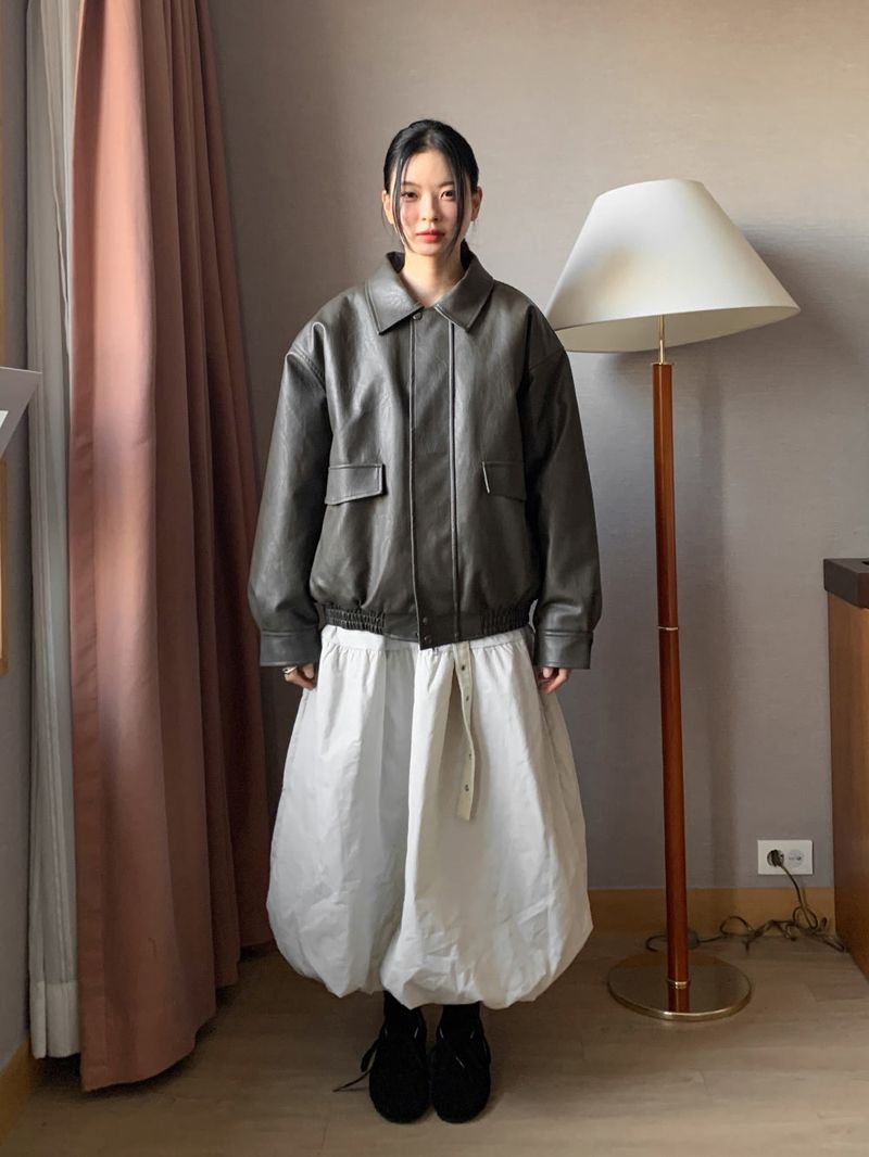  BALLOON PADDED SKIRT