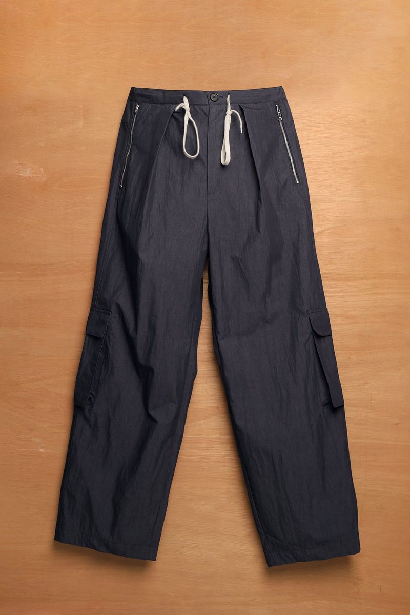 UTIL POCKET PANTS - WASHED NAVY