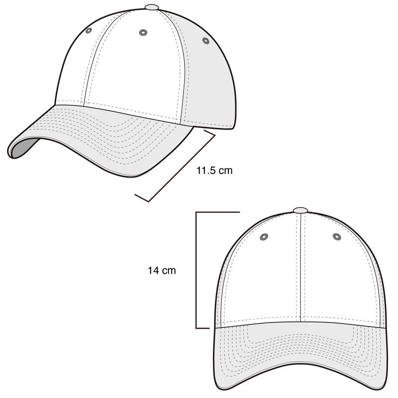 DIRE nylon ball cap Green