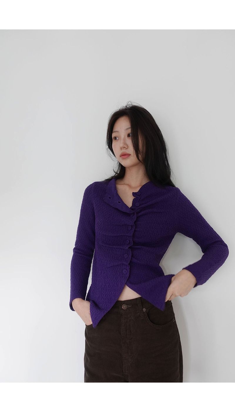 perfume knit cardigan (2C)
