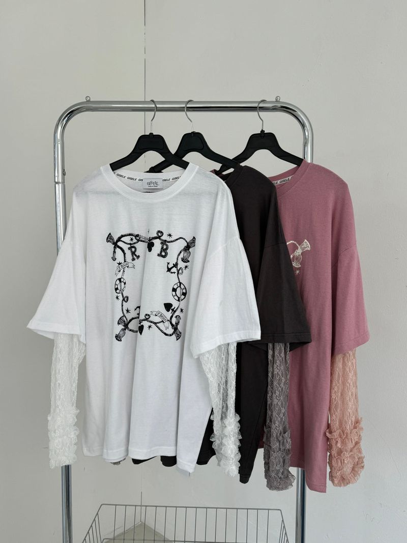 BELLE Lace Layered T-shirt
