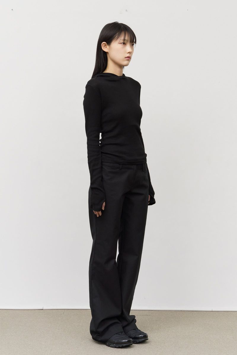 (W) Fin Hooded Top
