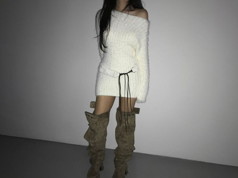 evelyn sopt knit( 2 color)
