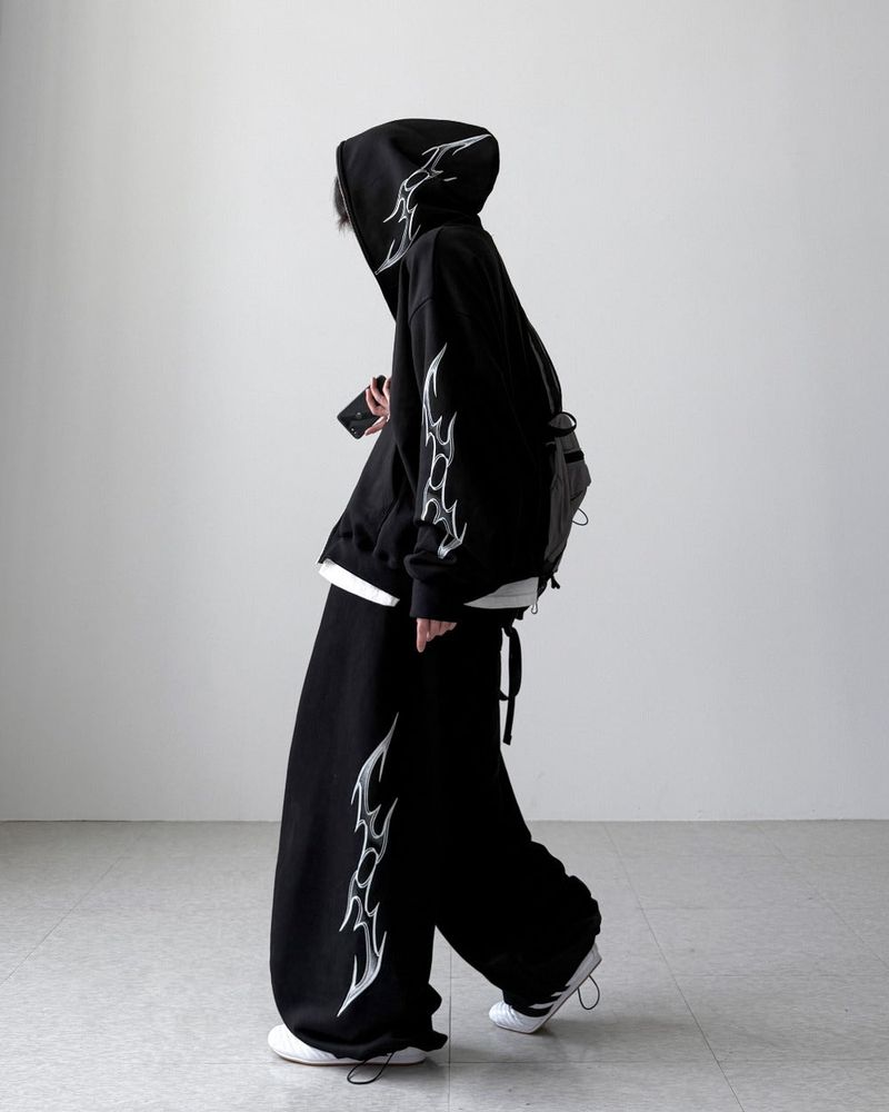 Nemesis Chrome Hood Zip-Up
