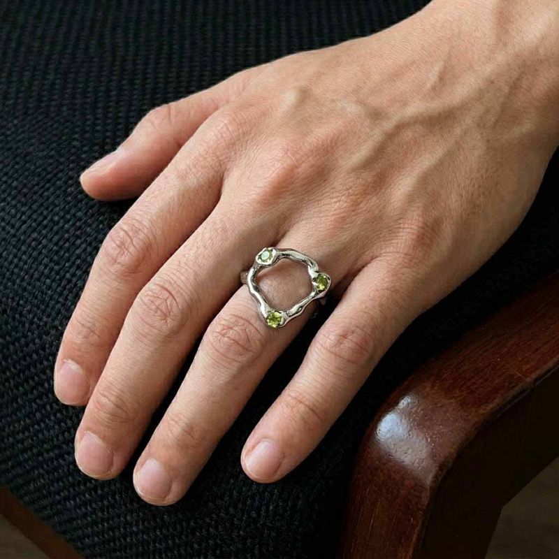 FADE MEET（フェードミート）の「Lime Liquid Ring（Accessories）」