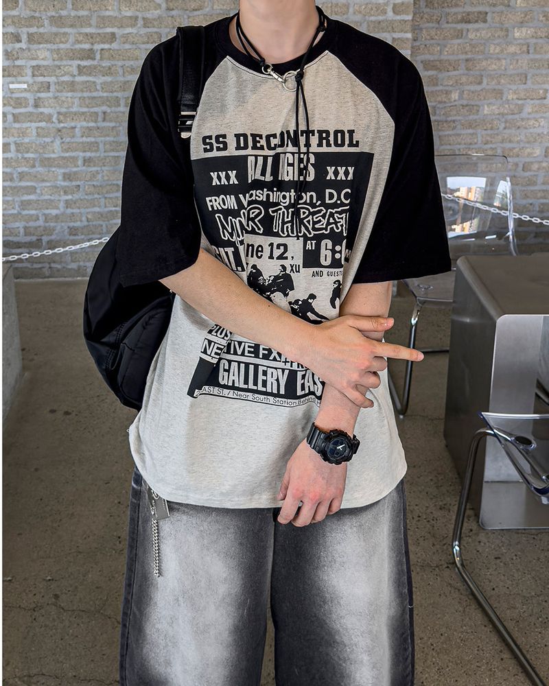 Control Raglan T-Shirts 3C