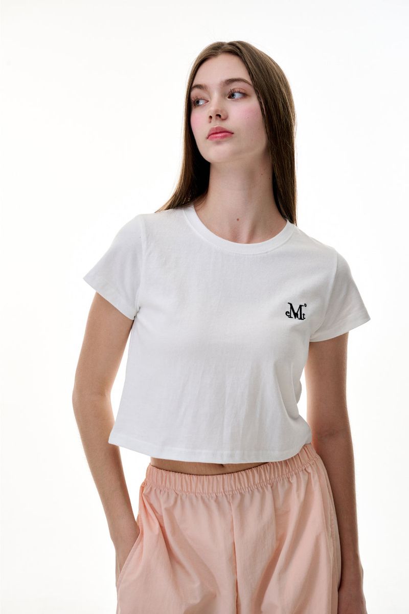 MUCENT SMALL LOGO T (White)