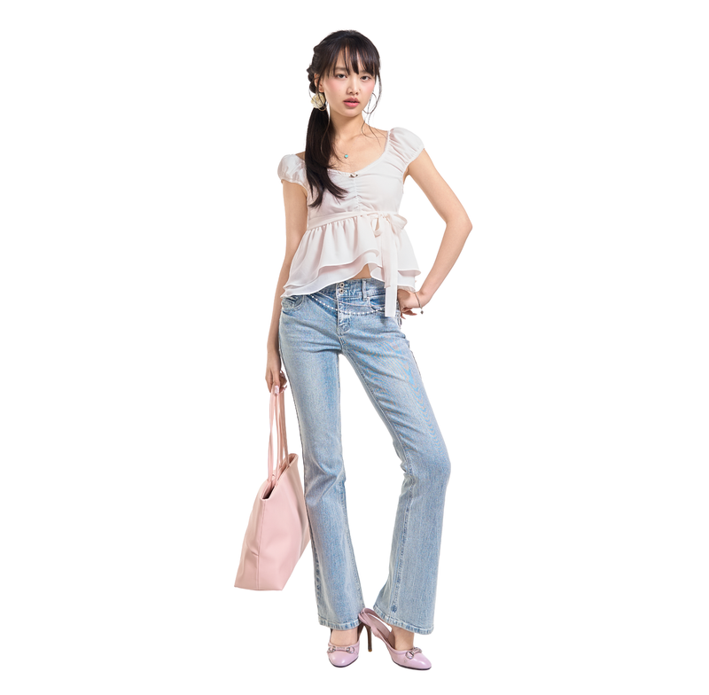 DREAM GIRL BLOUSE [WHITE]