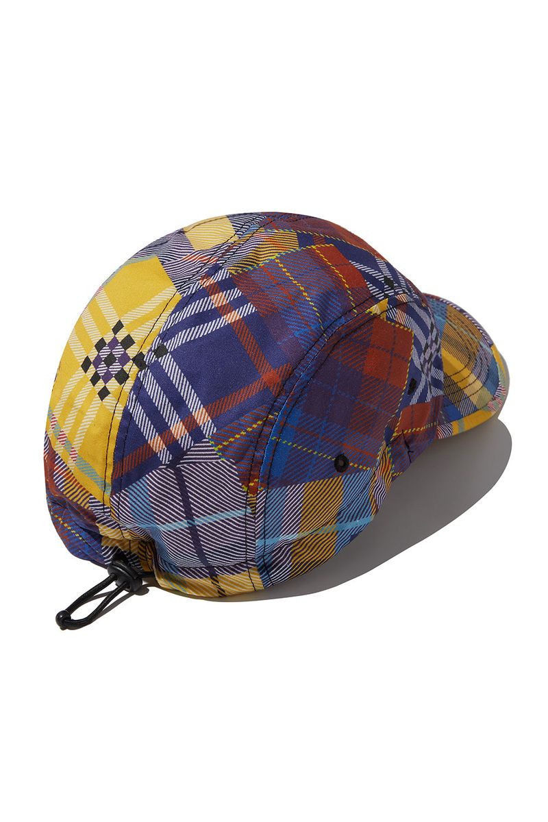 Multi Check Camp Cap_Blue Check