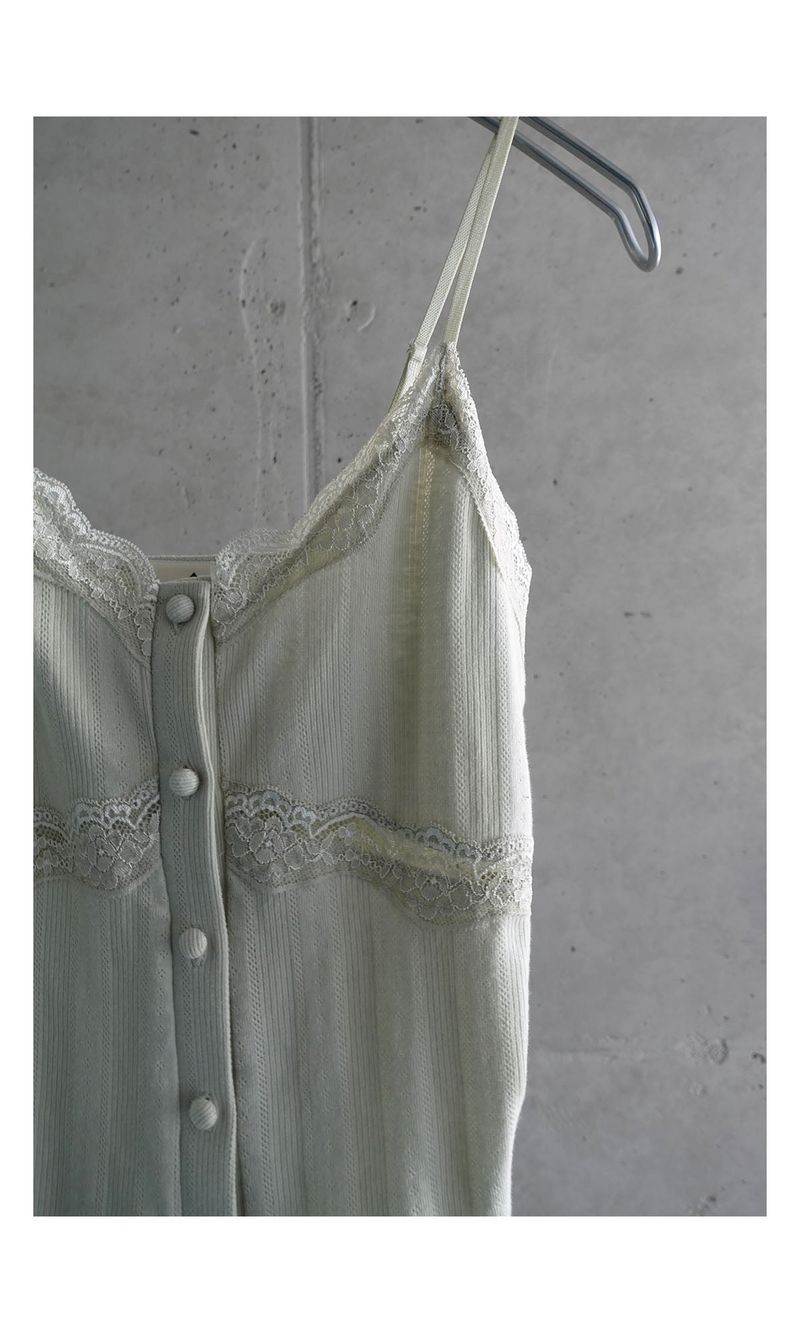 bean lace sleeveless (2C)