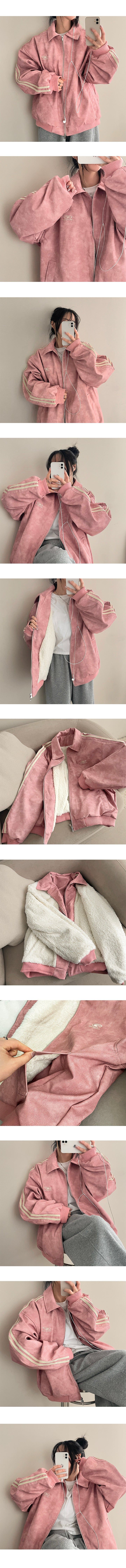 Vessel Track King Oversized Washing Leather Jacket