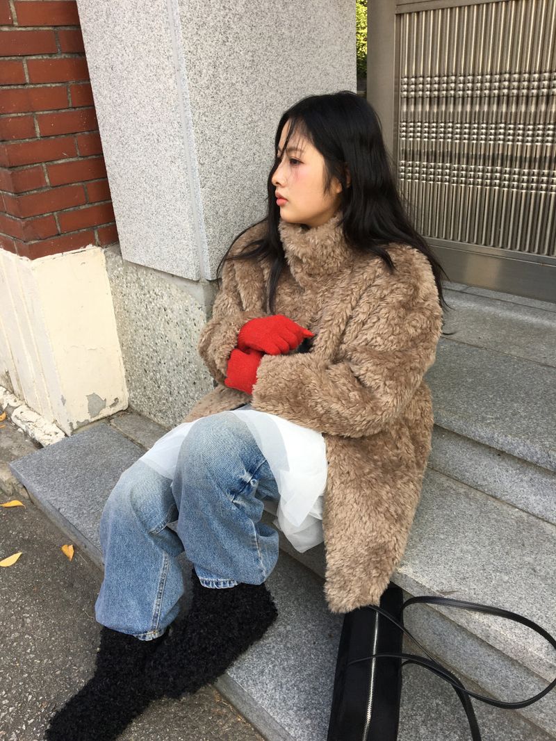 Poodle Half Boots (3color)