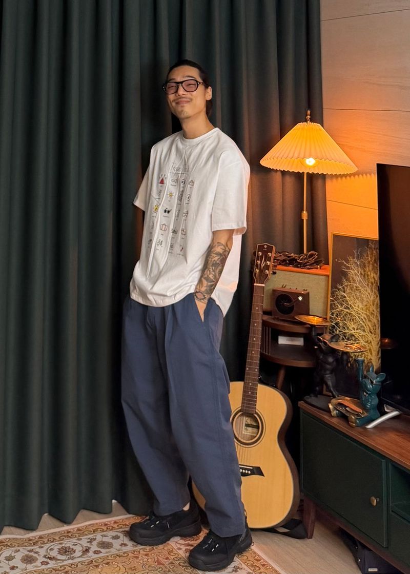 [ virstyle original ] INKKI High-density D-ring nylon pants 3COLOR