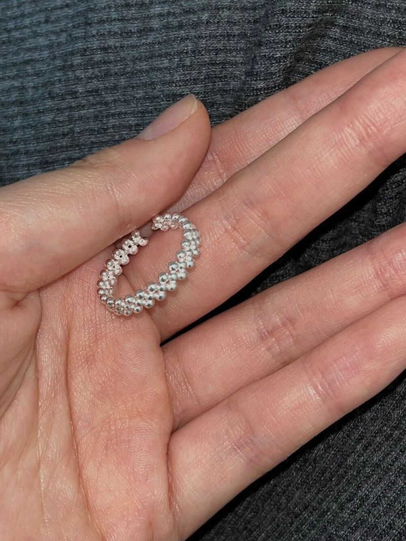 (silver925) Lune free ring