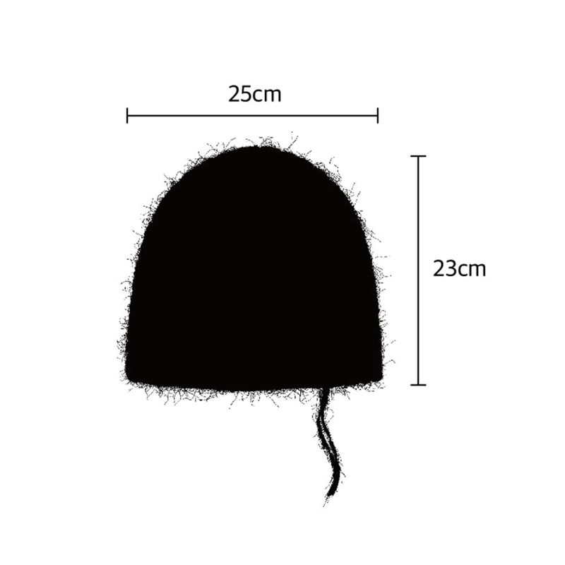 Clover Broach Beanie - Burgundy