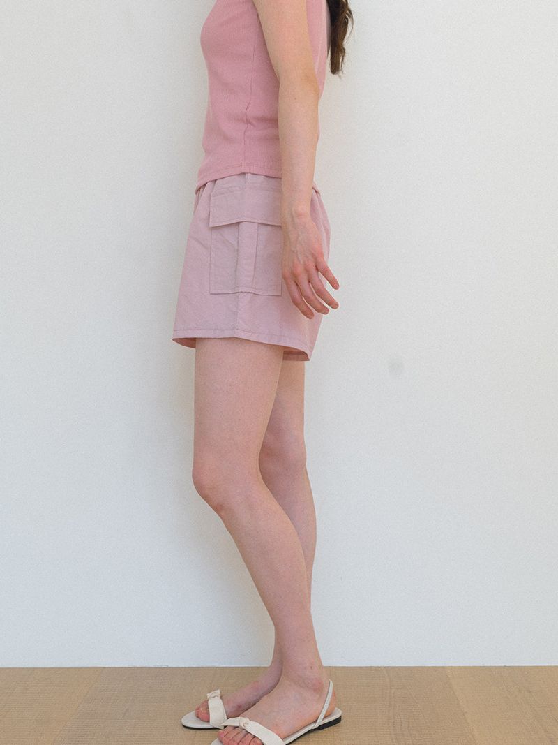 One-mile Cargo Shorts - Pink