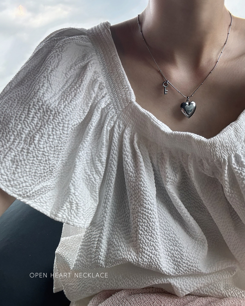 Open Heart Necklace