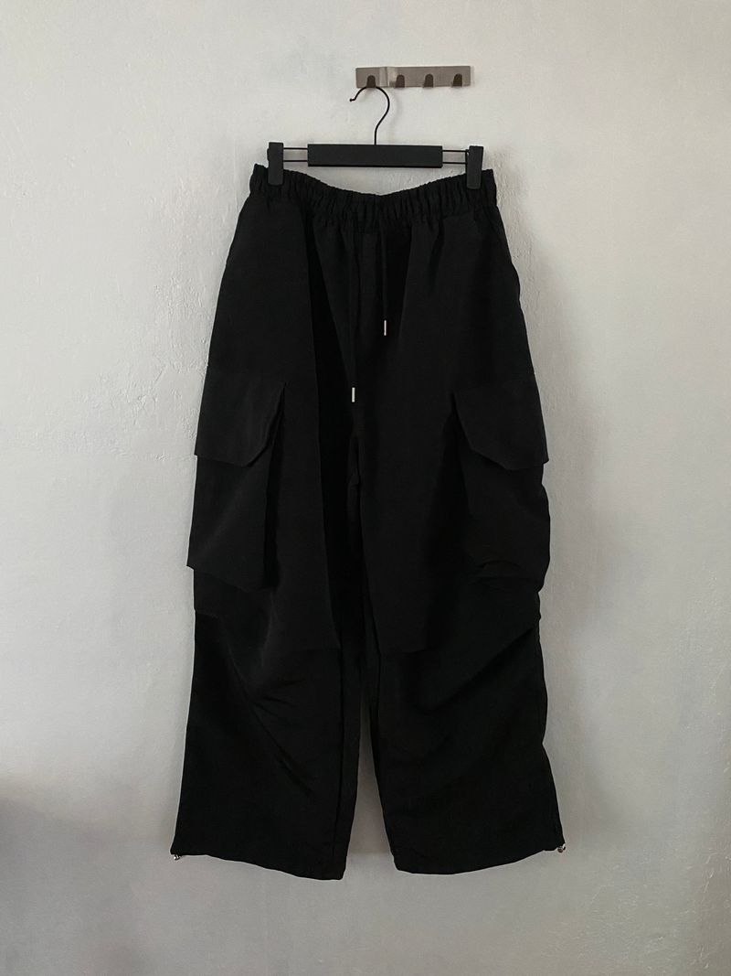 Daily Cargo String Balloon Wide Pants 3C